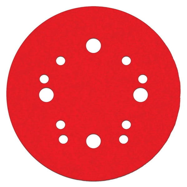 Diablo DCD050180H04G Sanding Disc, 5 in Dia, 180 Grit, Ceramic Abrasive, 5-Hole