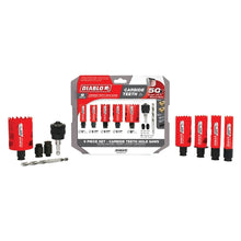 Load image into Gallery viewer, Diablo DHS09SGPCT Hole Saw Set, 9-Piece

