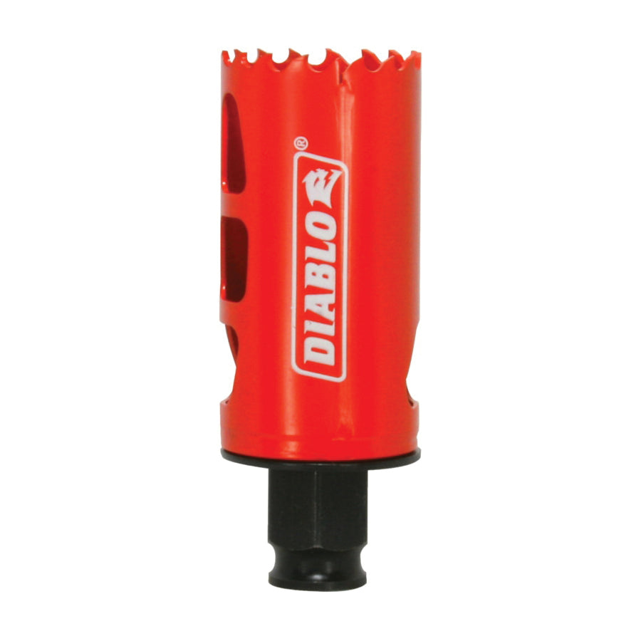 Diablo DHS1438 Hole Saw, 1-7/16 in Dia, 2-3/8 in D Cutting
