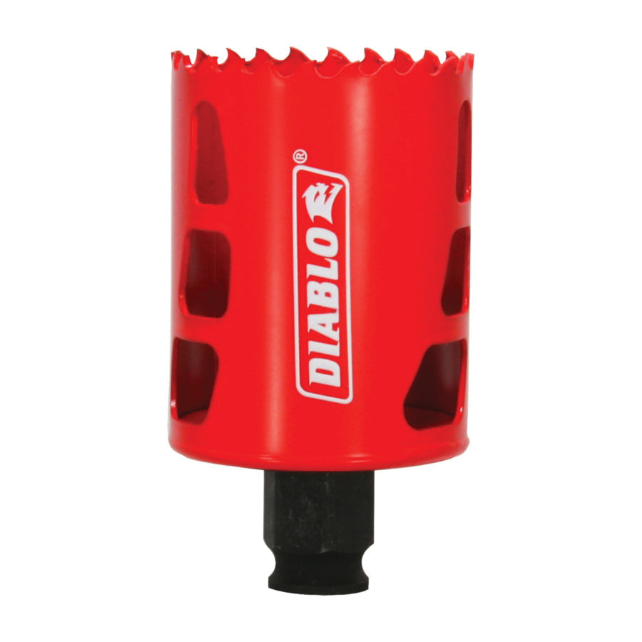 Diablo DHS2063 Hole Saw, 2-1/16 in Dia, 2-3/8 in D Cutting