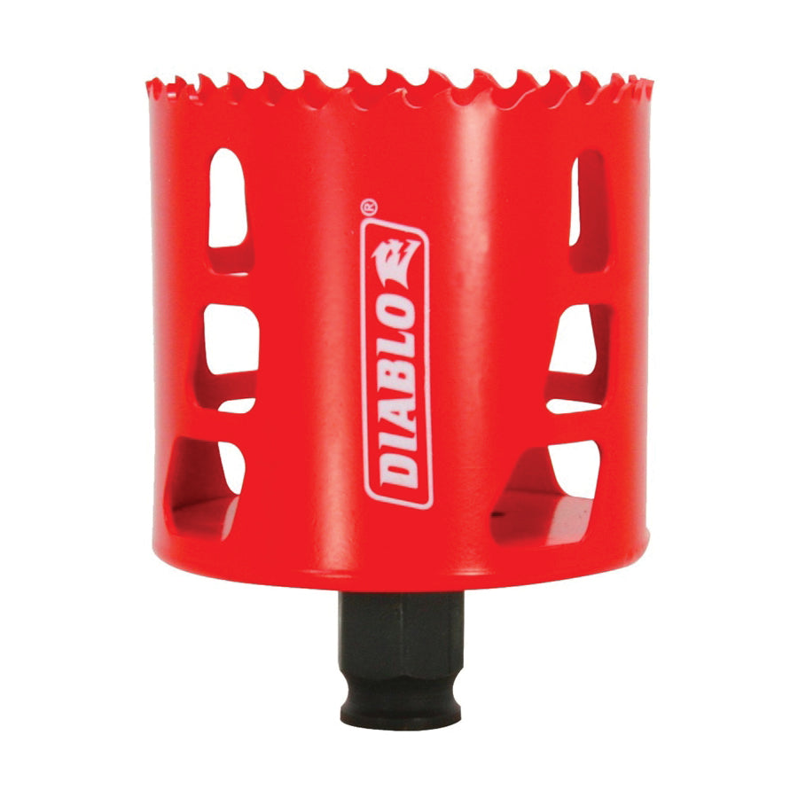 Diablo DHS2875 Hole Saw, 2-7/8 in Dia, 2-3/8 in D Cutting