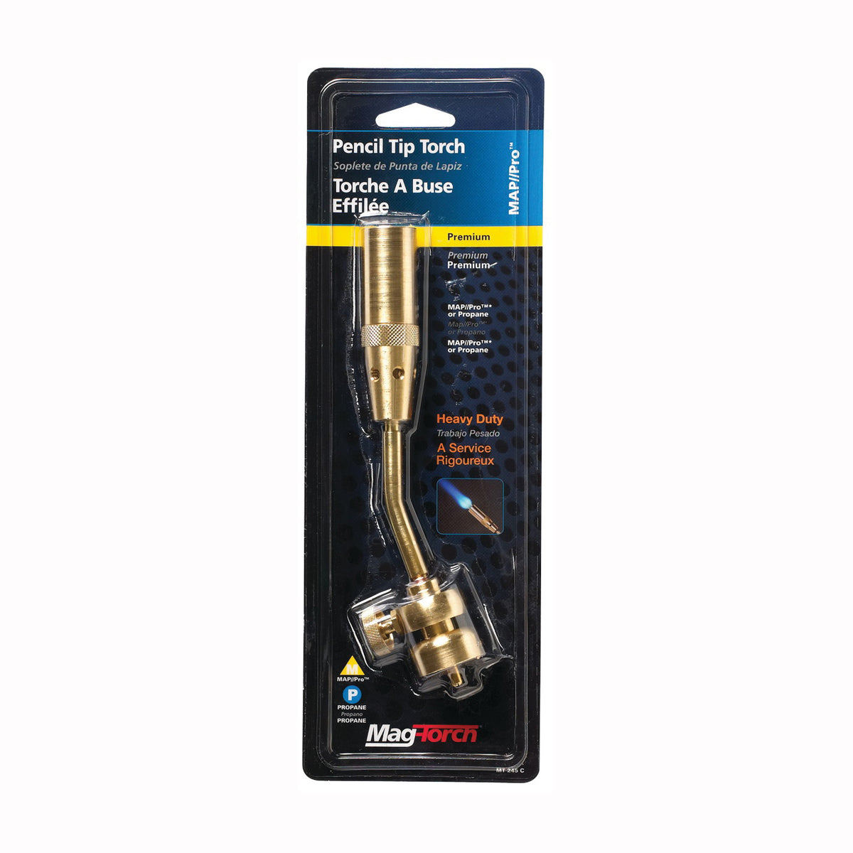 MagTorch MT 245 C Torch Head, Brass