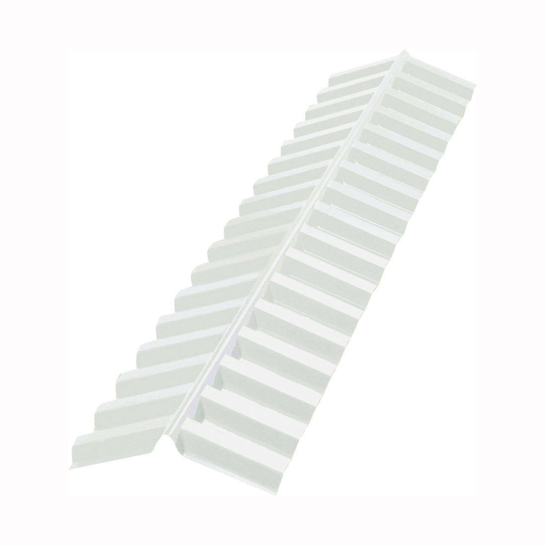 Suntuf 108653 Ridge Roof Cap Flashing, Plastic, Clear, Semi-Gloss