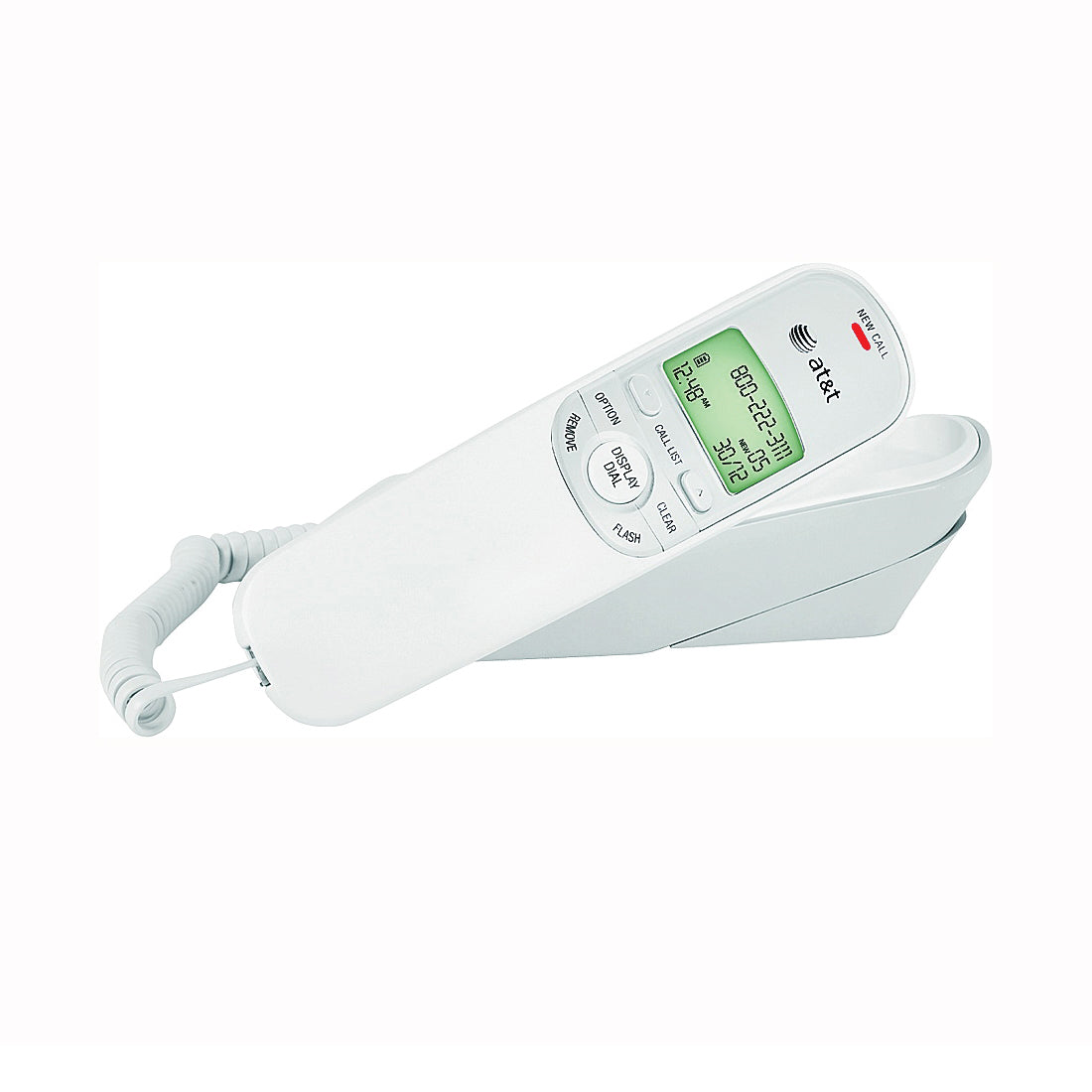 Vtech TR1909 Corded Telephone, 50 Name Input, White