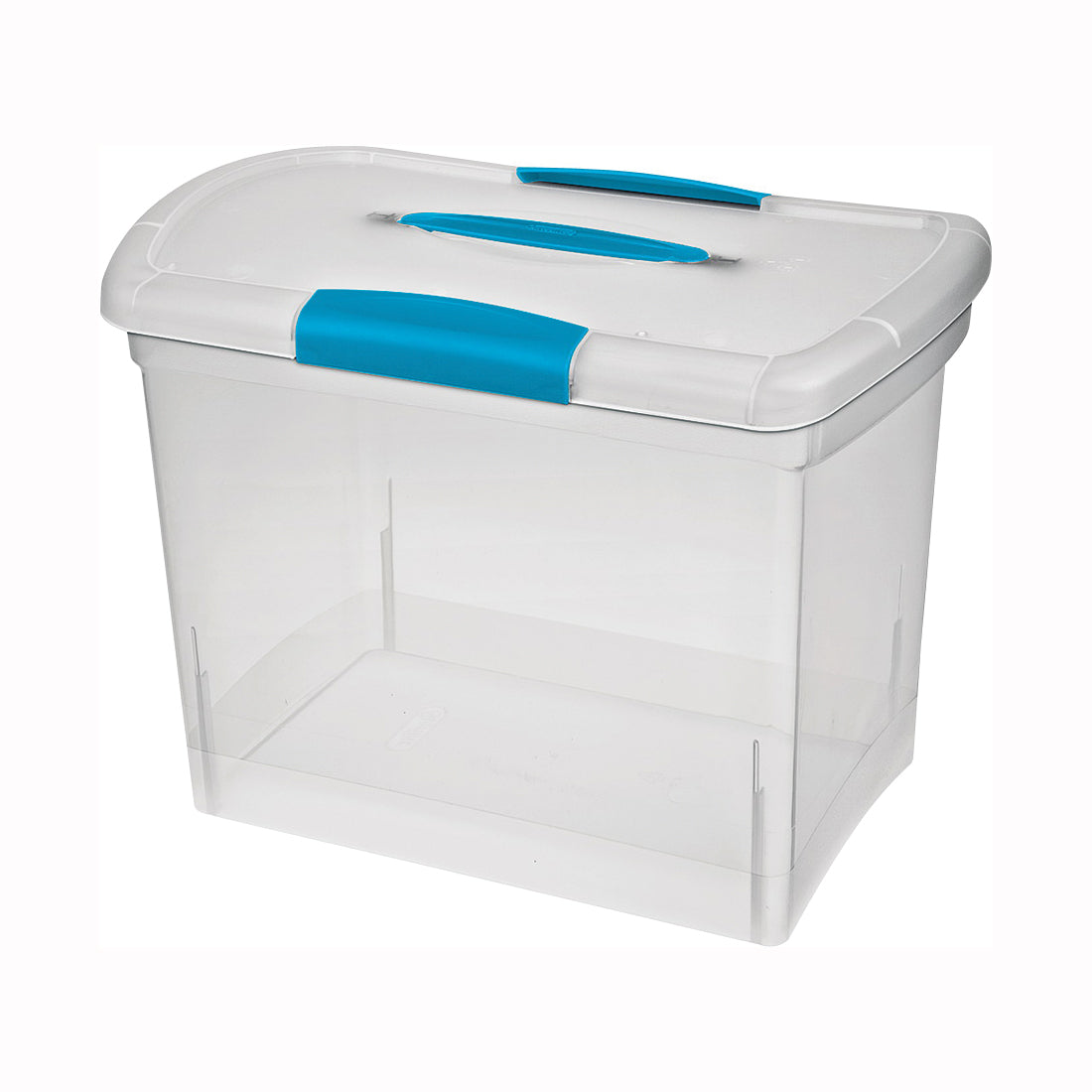 Sterilite ShowOffs 18768606 Storage Box, Clear, 15-1/4 in L, 9-3/4 in W, 11-1/2 in H