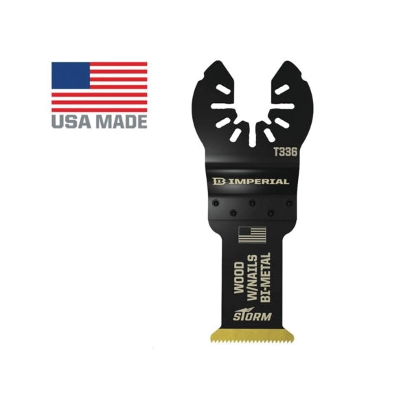 IMPERIAL BLADES IBOAT336-1 Oscillating Blade, One-Size, 18 TPI, Bi-Metal