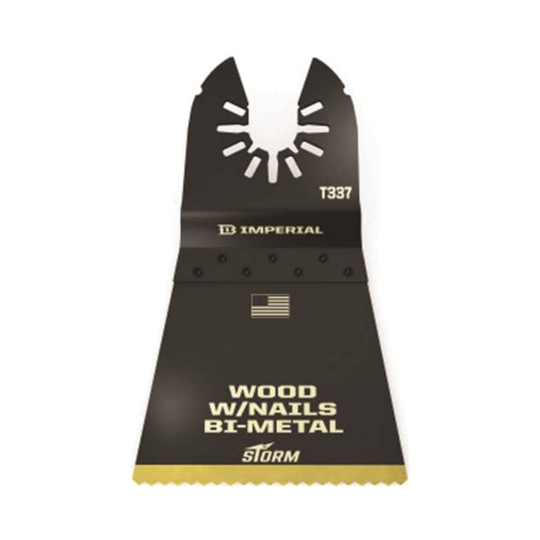 IMPERIAL BLADES IBOAT337-3 Oscillating Blade, One-Size, 18 TPI, Bi-Metal