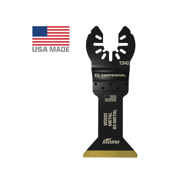 IMPERIAL BLADES IBOAT340-1 Oscillating Blade, One-Size, 18 TPI, Bi-Metal