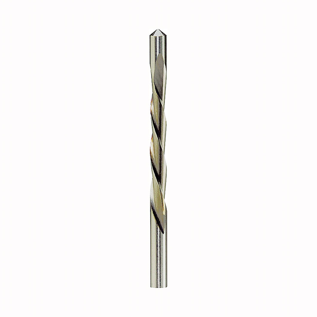 ROTOZIP GP16 Guidepoint Bit, 1/8 in Dia, 2 in L, 1-1/2 in L Flute, 1/8 in Dia Shank, Steel, Spiral Shank