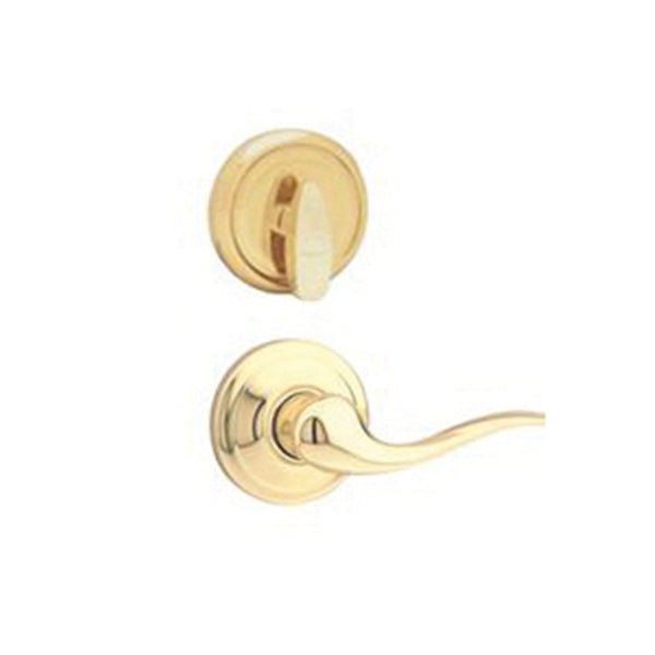 Kwikset 966TNL3LH Interior Trim, Polished Brass, Left Hand
