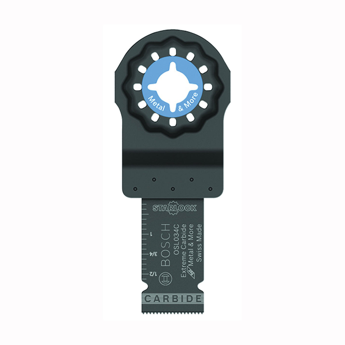 Bosch Starlock OSL034C Oscillating Blade, 3/4 in, Carbide