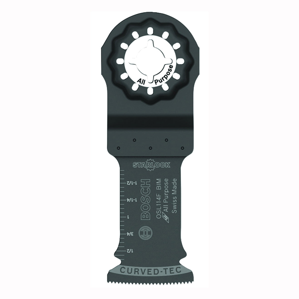Bosch Starlock OSL114F Oscillating Blade, 1-1/4 in, Bi-Metal