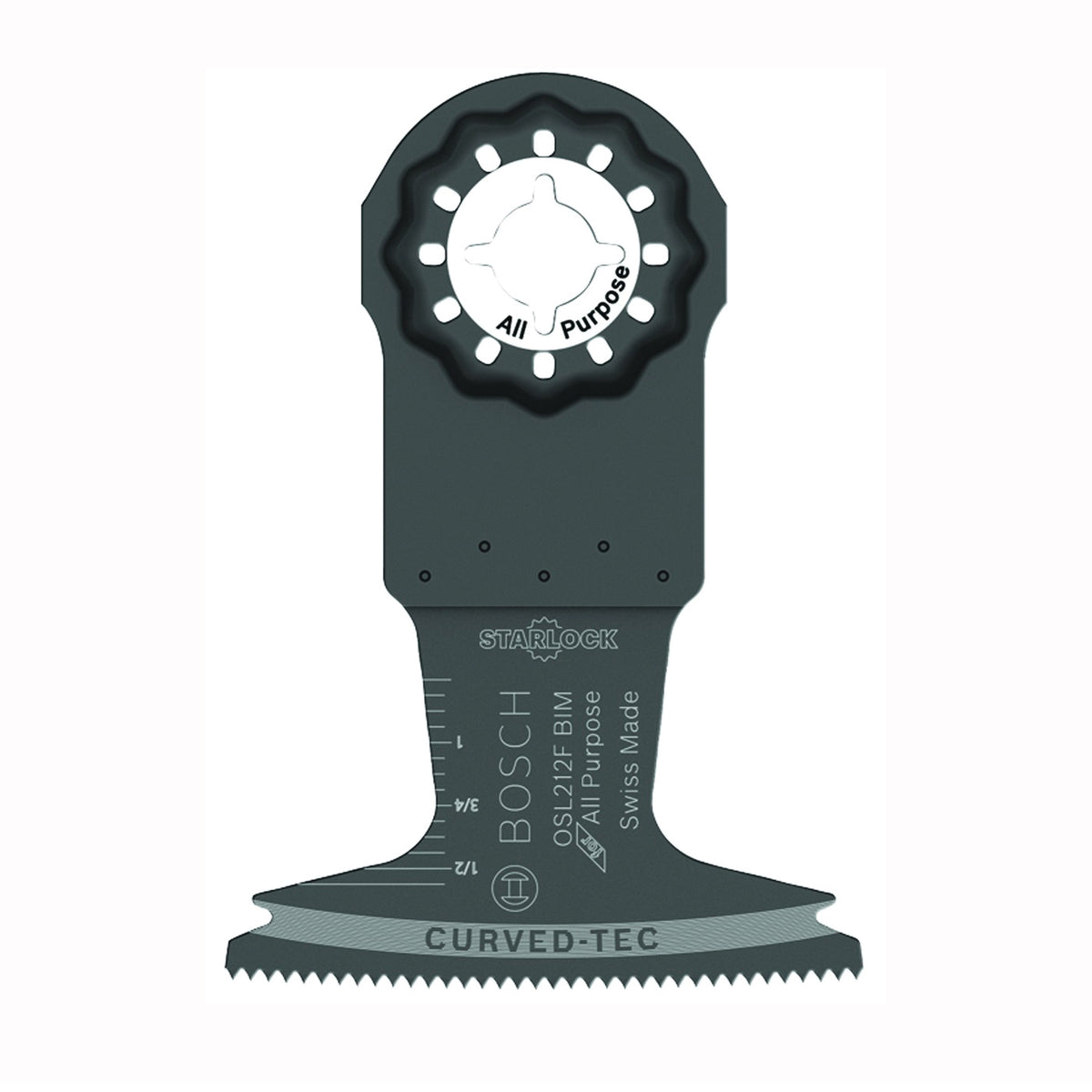 Bosch Starlock OSL212F Oscillating Blade, 2-1/2 in, Bi-Metal