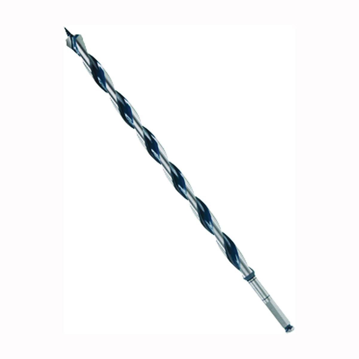 Bosch NKLT12 Auger Drill Bit, 3/4 in Dia, 17-1/2 in OAL, Open-Faced Flute, 7/16 in Dia Shank, Hex Shank