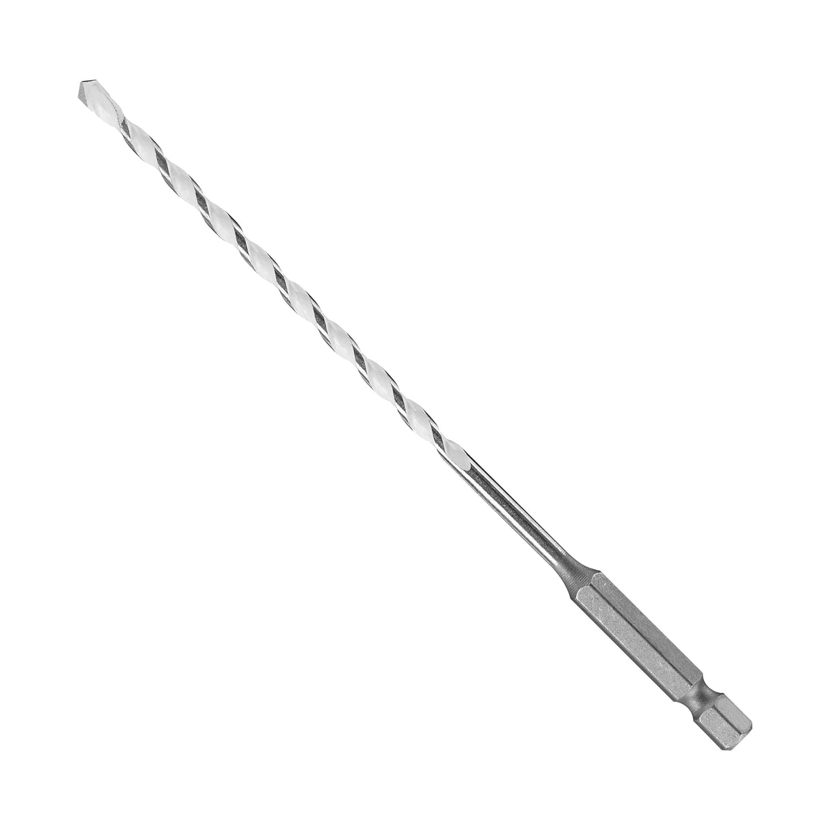 Bosch MP02 Jobber Drill Bit, 5/32 in Dia, 6 in OAL, Twist Flute, 1/4 in Dia Shank, Hex Shank