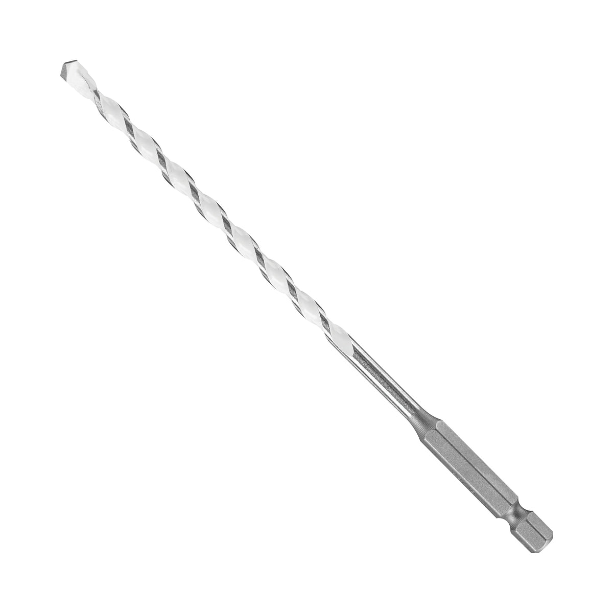 Bosch MP03 Jobber Drill Bit, 3/16 in Dia, 6 in OAL, Twist Flute, 1/4 in Dia Shank, Hex Shank