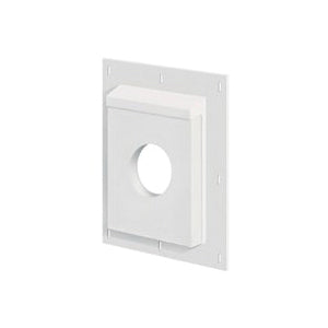 BUILDERS EDGE SturdiMount SMU811TW4 Mounting Block, 14-1/4 in L, 11-9/16 in W, Steel, White