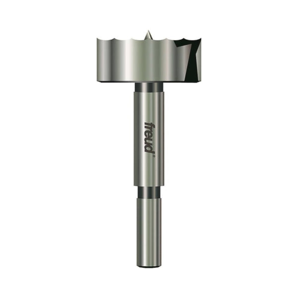 Freud Precision Shear PB-011 Forstner Bit, 1-1/2 in Dia, 3-1/2 in OAL, 3/8 in Dia Shank