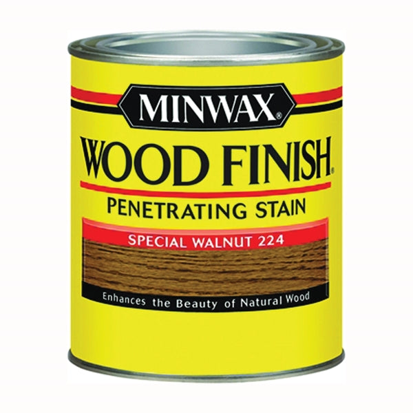 Minwax Wood Finish 222404444 Wood Stain, Special Walnut, Liquid, 0.5 pt, Can