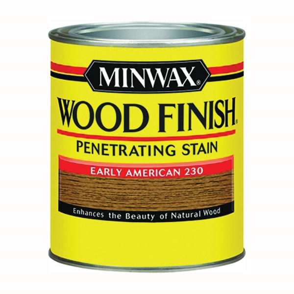 Minwax Wood Finish 223004444 Wood Stain, Early American, Liquid, 0.5 pt, Can