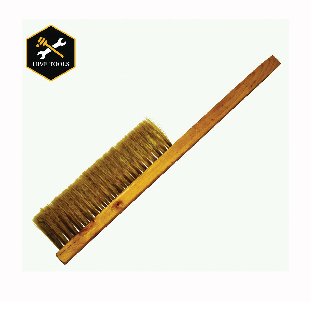 HARVEST LANE HONEY TOOL-102 Bee Brush, 15 in L, Wood