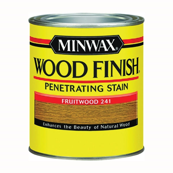 Minwax Wood Finish 224104444 Wood Stain, Fruitwood, Liquid, 0.5 pt, Can