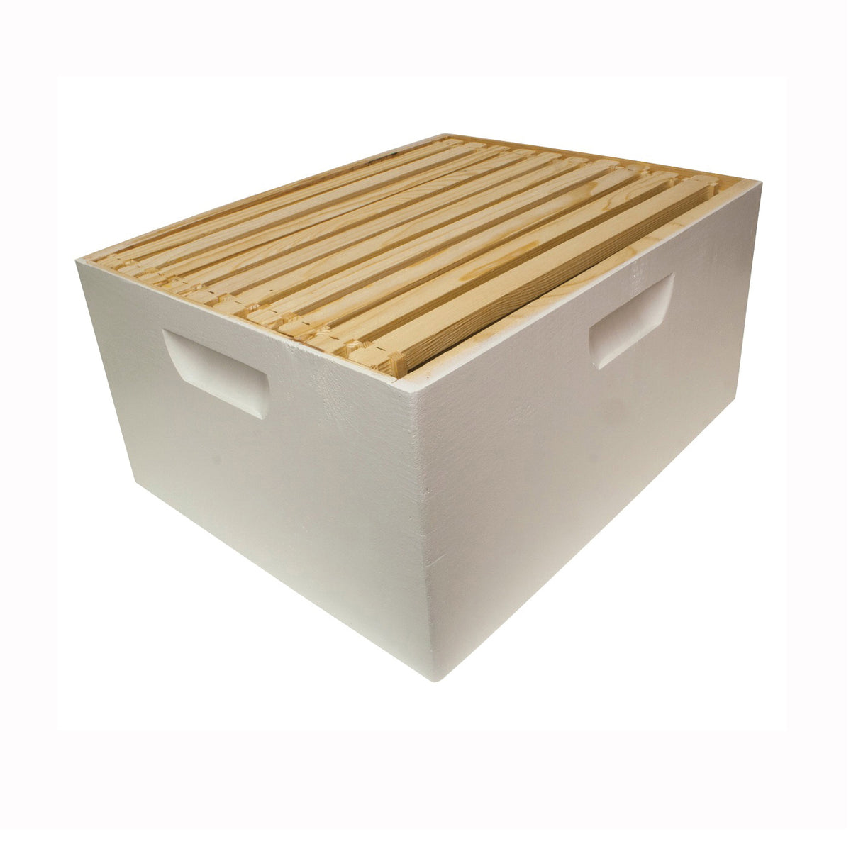 HARVEST LANE HONEY WWBCD-101 Bee Hive Box, 10-Frame, Wax Frame