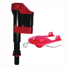 Load image into Gallery viewer, Korky 818Z Fill Valve and Flapper Kit, Rubber Body, Black/Red, Anti-Siphon: Yes
