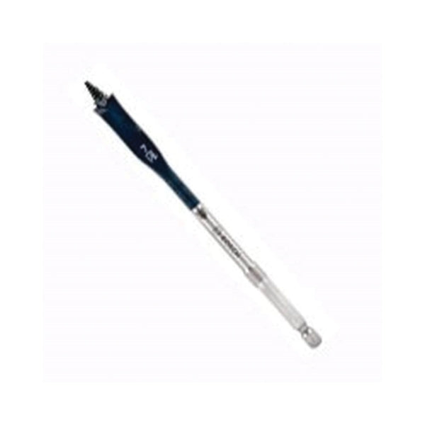 Bosch Daredevil DSB1004 Spade Drill Bit, 7/16 in Dia, 6 in OAL, 1/4 in Dia Shank, Hex Shank