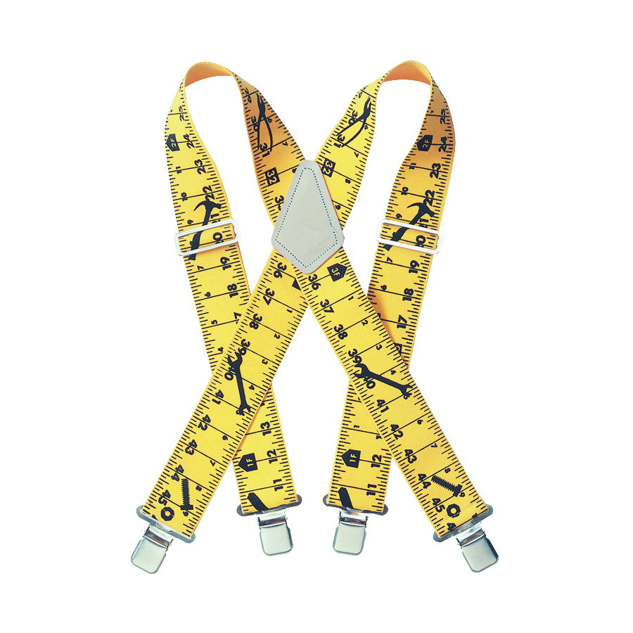 CLC Tool Works Series H110RU Work Suspender, Elastic, Yellow