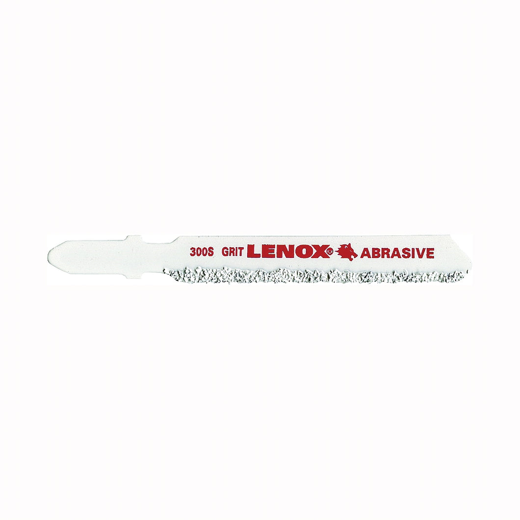 Lenox 20300GT300S Jig Saw Blade, 7/16 in W, 3-1/2 in L, Carbide Cutting Edge