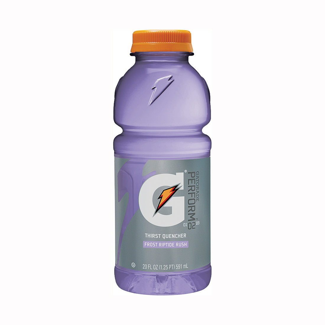 Gatorade 32488 Thirst Quencher Sports Drink, Liquid, Riptide Rush Flavor, 20 oz Bottle