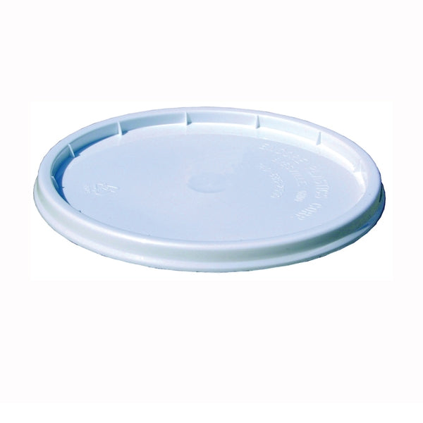 ENCORE Plastics 10000 Pry-Off Lid, HDPE, White
