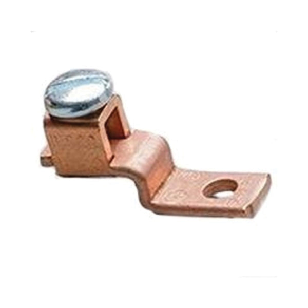 GB GSLU-25 Mechanical Lug, 600 V, 14 to 10 Wire, 3/8 in Stud, Copper Contact