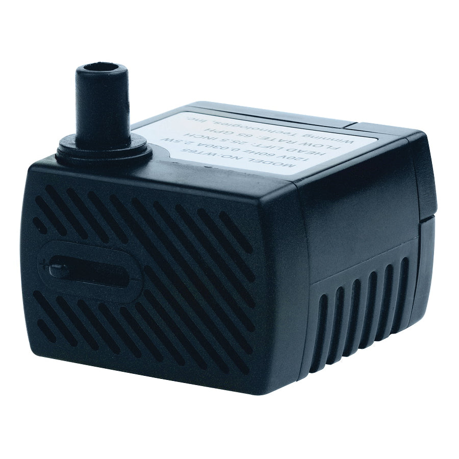 Little Giant 566713 Magnetic Drive Pump, 0.03 A, 115 V, 1/2 x 3/8 in Connection, 1 ft Max Head, 47 gph