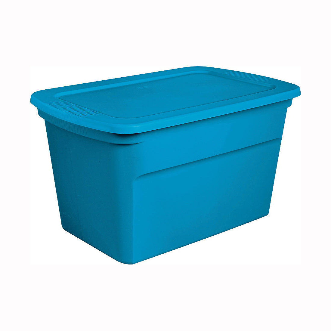 Sterilite 17364306 Tote Box, Plastic, Blue, 30-1/2 in L, 20-1/4 in W, 17-1/8 in H
