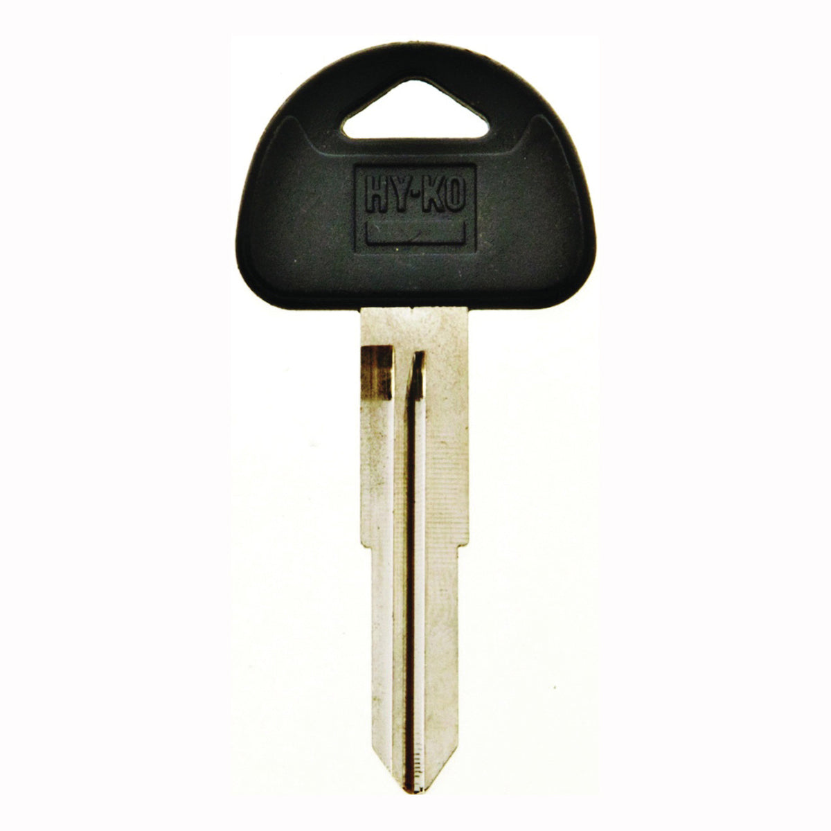 HY-KO 12005SUZ17 Automotive Key Blank, Brass/Plastic, Nickel, For: Suzuki Vehicle Locks