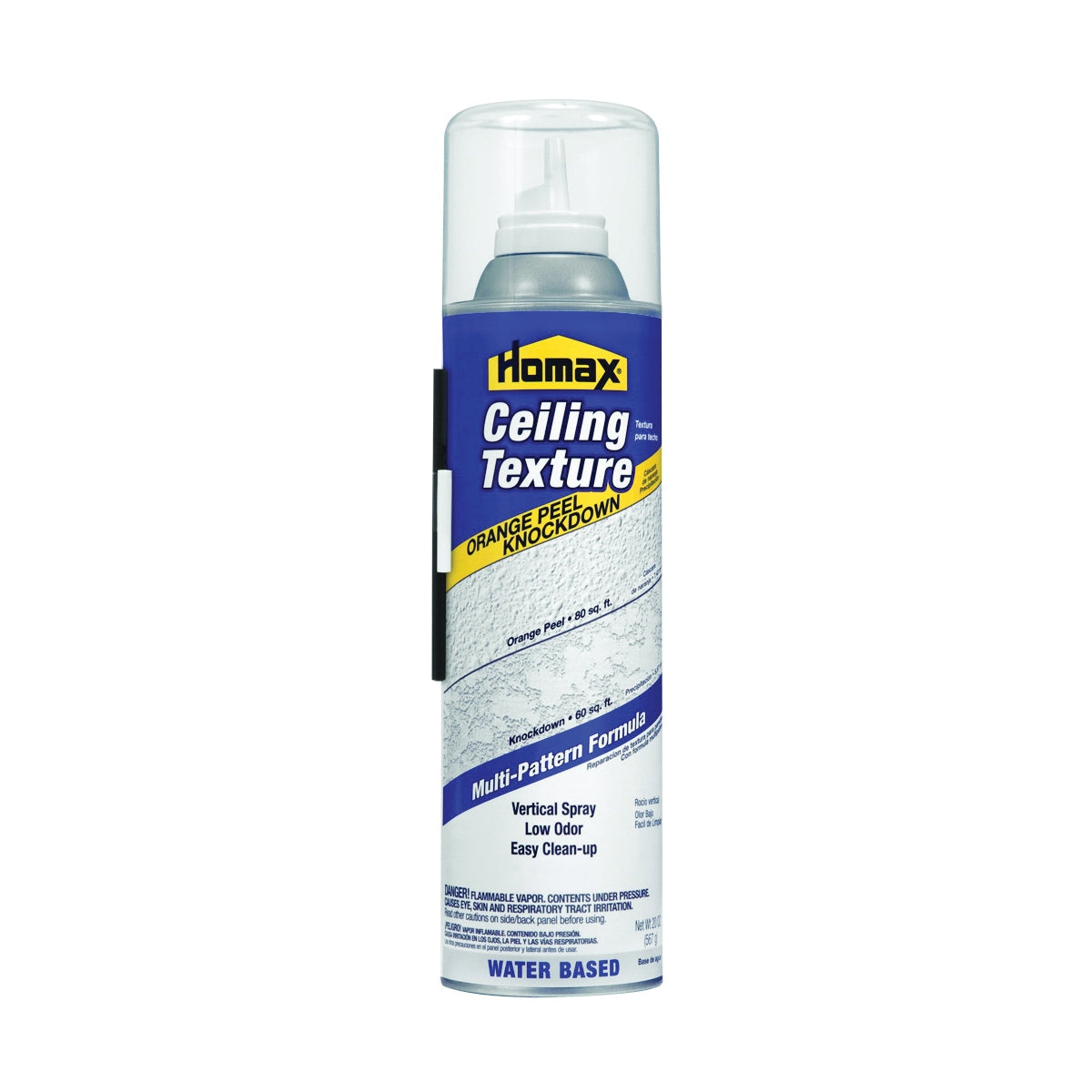 Homax 4067-06 Ceiling Texture, Slurry, Ether, Gray/White, 20 oz Can