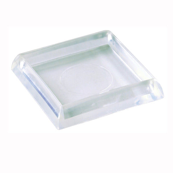 Shepherd Hardware 9089 Caster Cup, Plastic, Clear