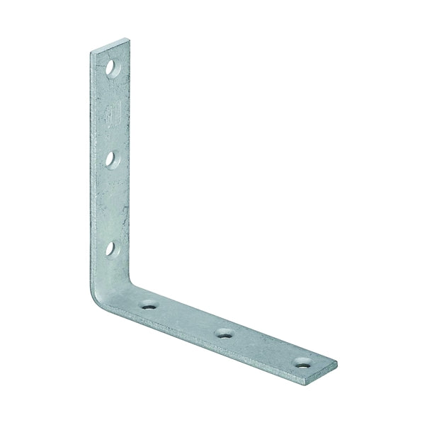 National Hardware 115BC Series N220-228 Corner Brace, 6 in L, 1-1/8 in W, 5.97 in H, Galvanized Steel