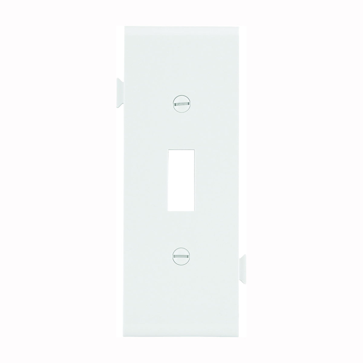 Eaton Wiring Devices STC1W Wallplate, 4-7/8 in L, 3.12 in W, 1 -Gang, Polycarbonate, White, High-Gloss