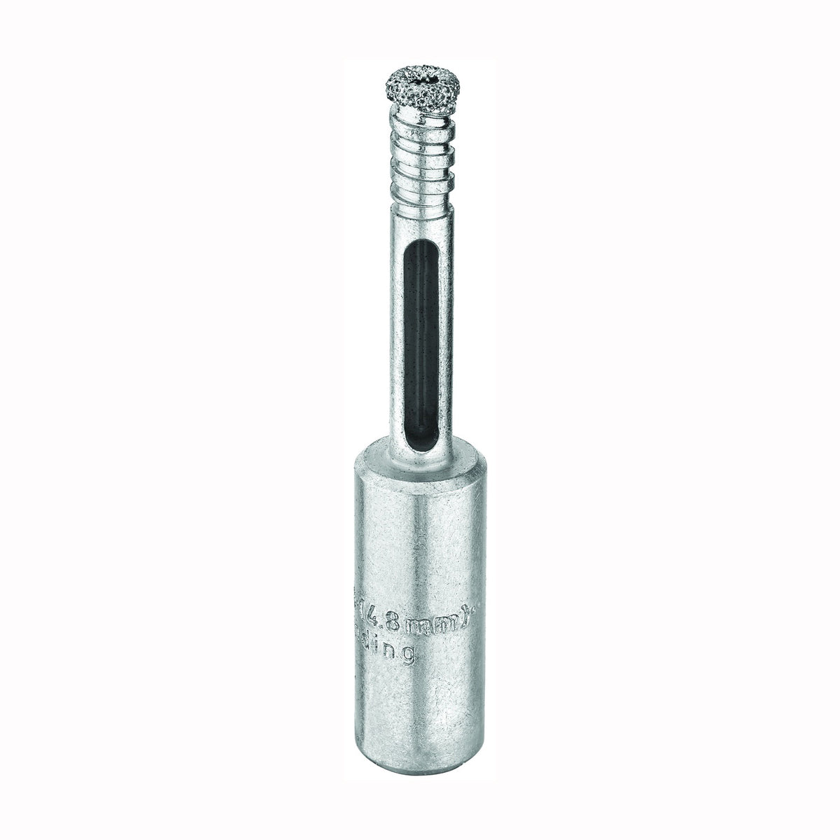 DeWALT DW5570 Drill Bit, 3/16 in Dia, 2-1/4 in OAL, Spiral Flute, 3/8 in Dia Shank, Round Shank