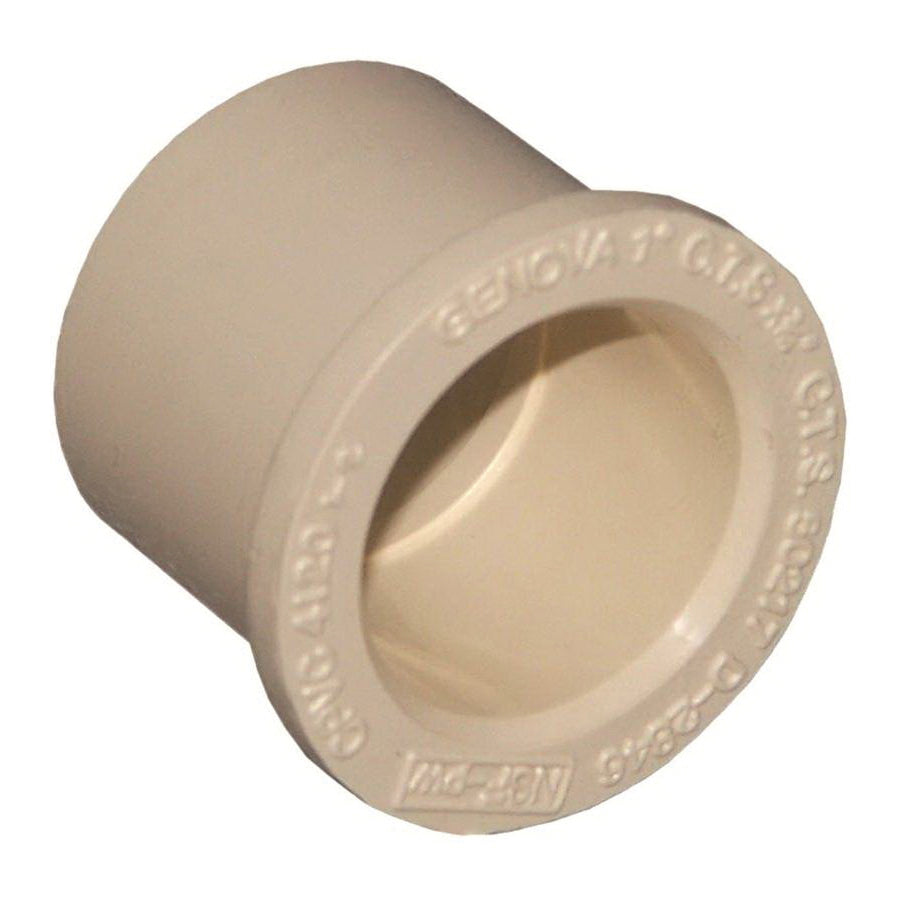 GENOVA 500 Series 50275 Pipe Bushing, 3/4 x 1/2 in, Spigot x Slip, 100 to 400 psi Pressure