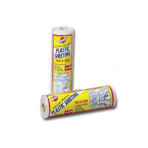 Warp's 4CH-1050 Poly Film, 50 ft L, 10 ft W, Clear