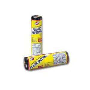 Warp's 4CH1050-B Poly Film, 50 ft L, 10 ft W, Black