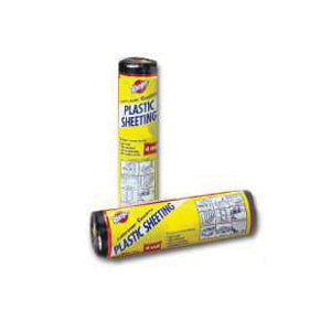 Warp's 4CH2050-B Poly Film, 50 ft L, 20 ft W, Black