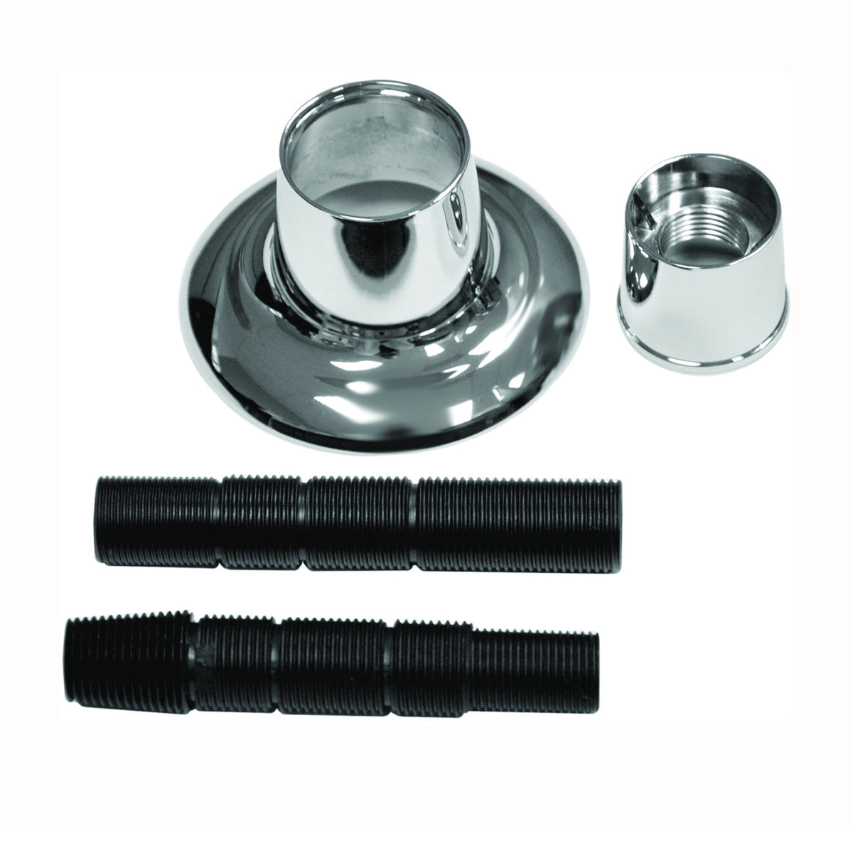 Danco 10311 Handle Flange, 1-1/8 in ID, 2-7/8 in OD, Brass/Metal/Plastic, Chrome Plated