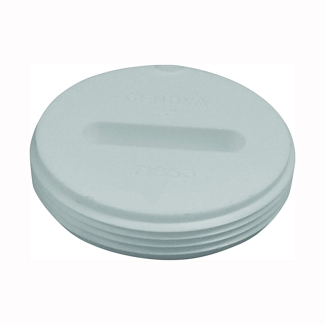 GENOVA 71854 Floor Plug, 4 in, PVC, SCH 40 Schedule