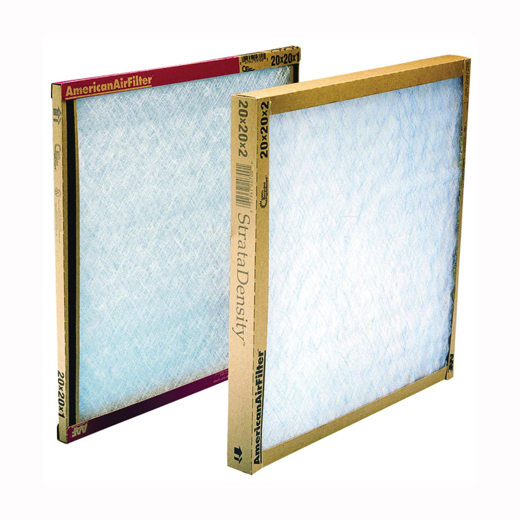 AAF 116252-1 Panel Filter, 25 in L, 16 in W, Chipboard Frame