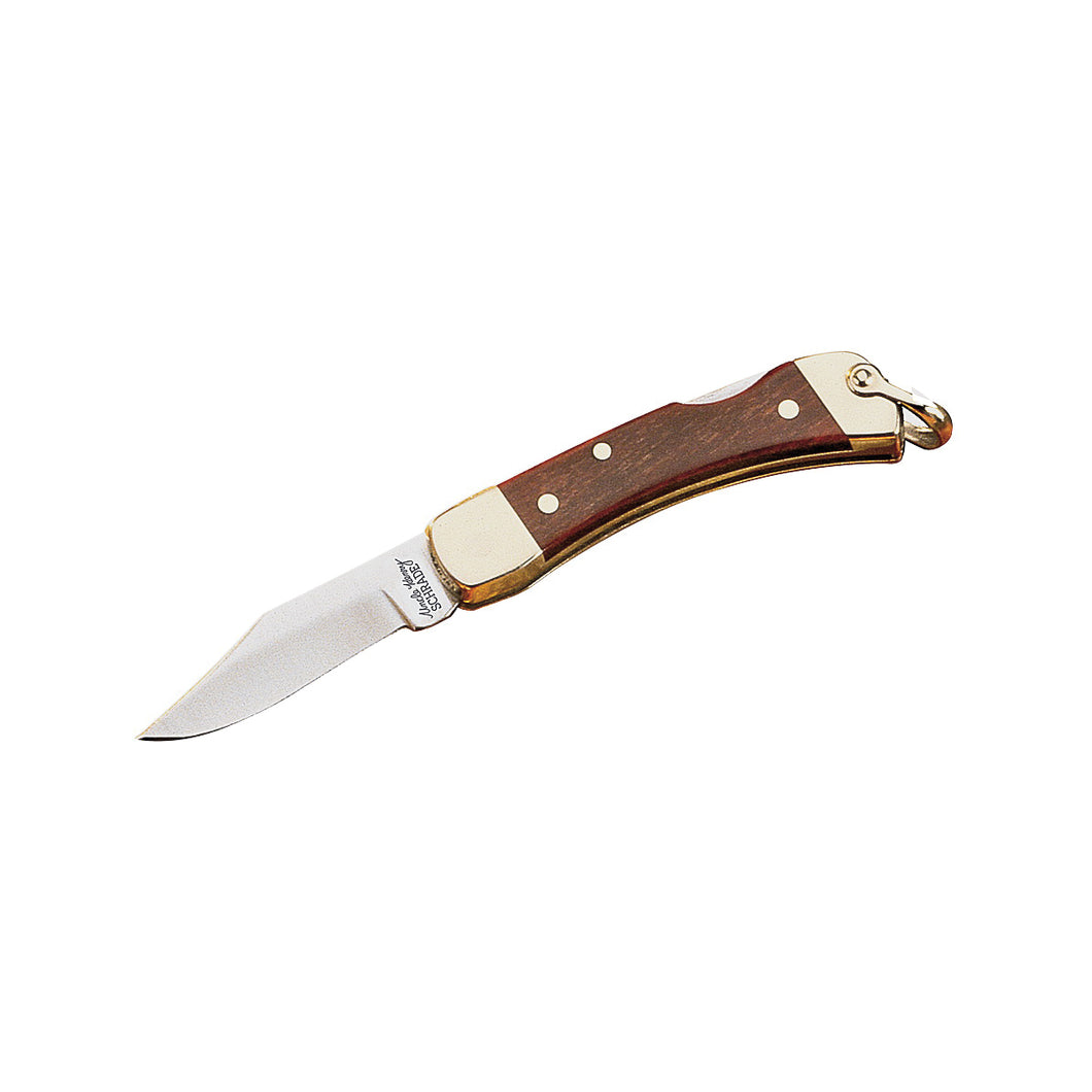 Uncle Henry LB1 Folding Pocket Knife, 1-1/2 in L Blade, 7Cr17 High Carbon Stainless Steel Blade, 1-Blade